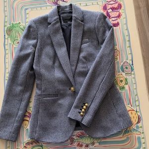 J.Crew Herringbone Wool Blazer